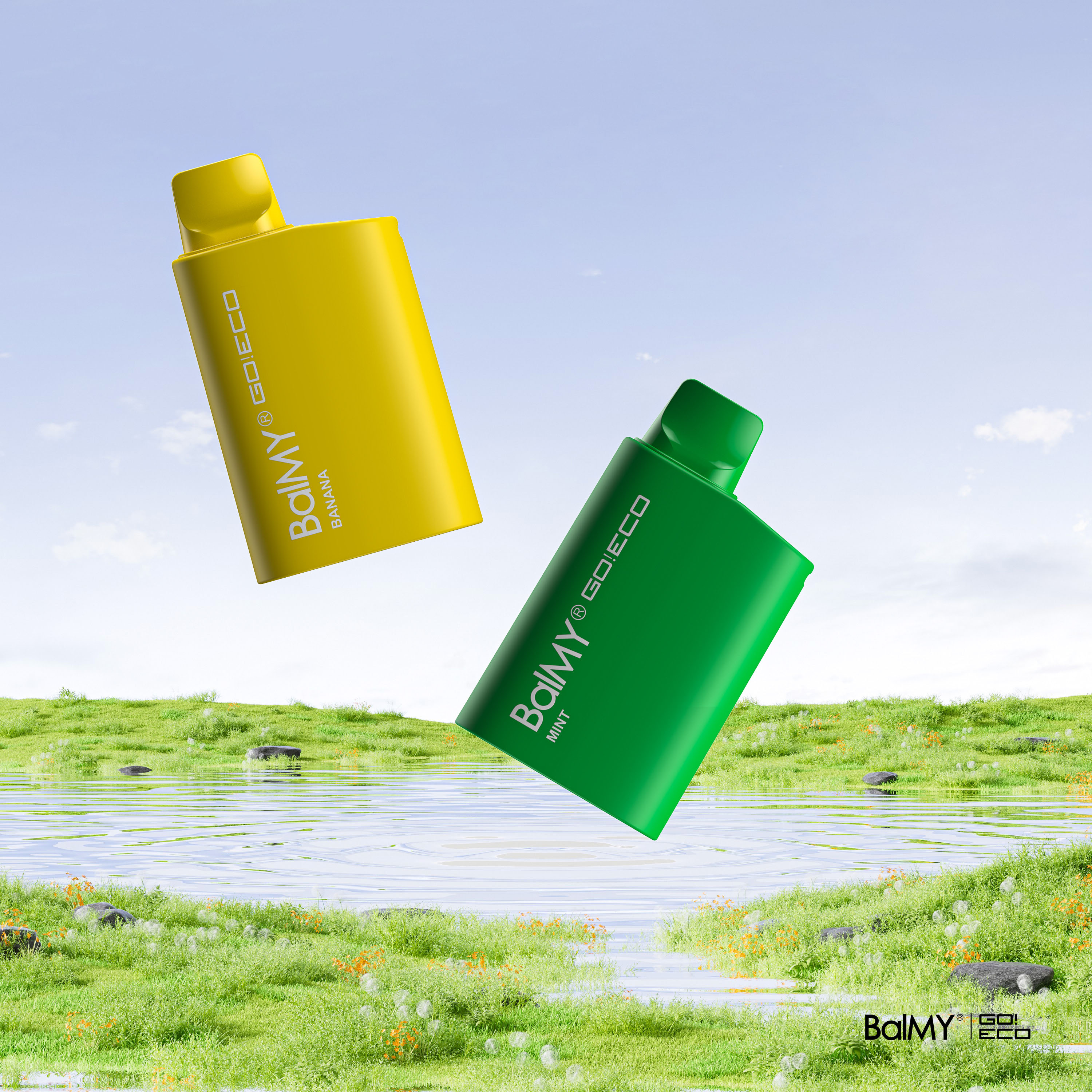 Balmy GO ECO disposal electronic cigarette 