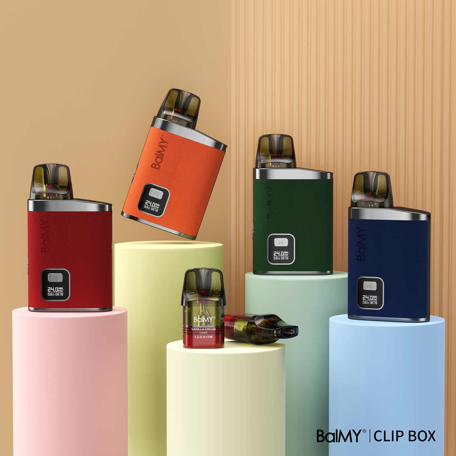 BalMY CLIP BOX OPEN BOX SYSTEM VAPE 