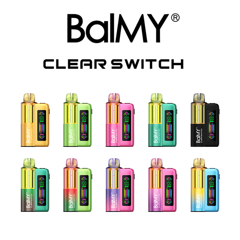 Balmy Clear Switch Replacement Pods 30K Puff Pods