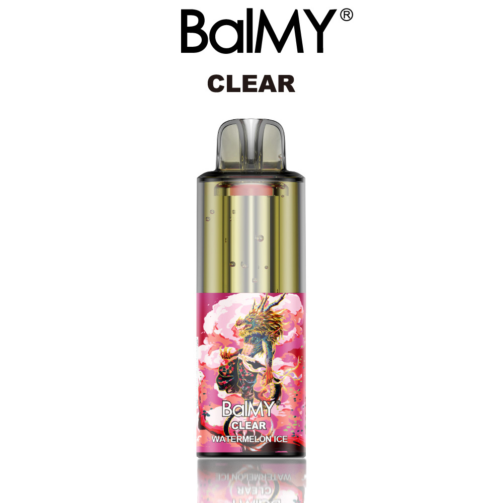 Watermelon BalMY Clear Disposable 40k Puffs  Puffs 