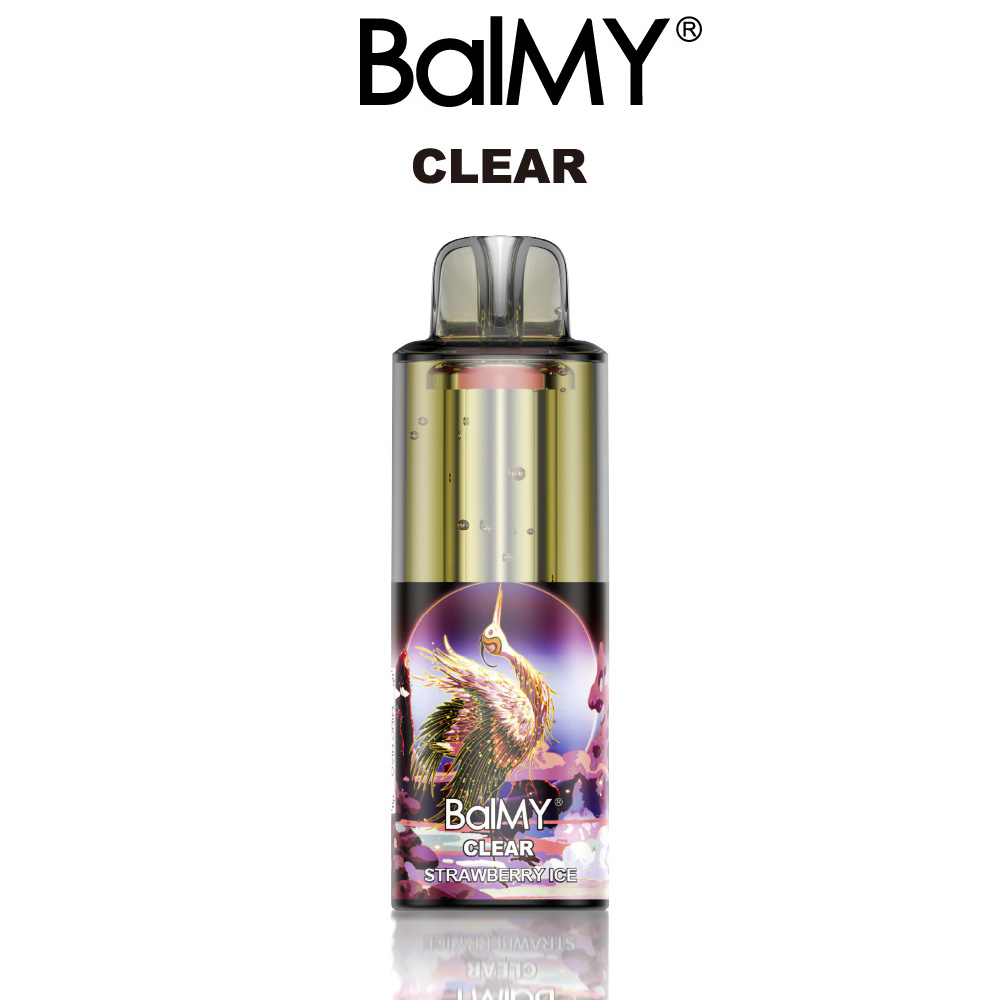 Strawberry Ice BalMY Clear Disposable 40k Puffs 
