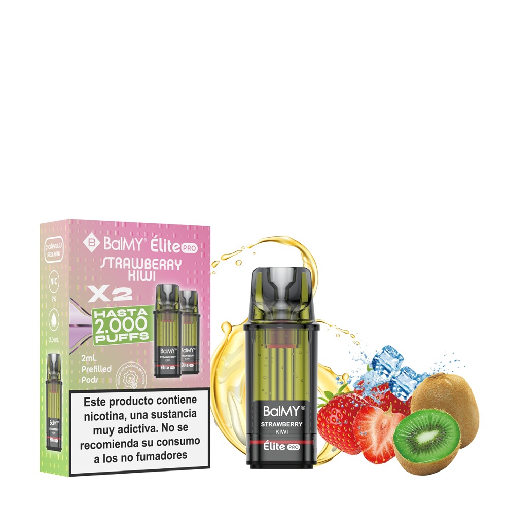Strawberry Kiwi BalMY Elite Pro Pod 20mg