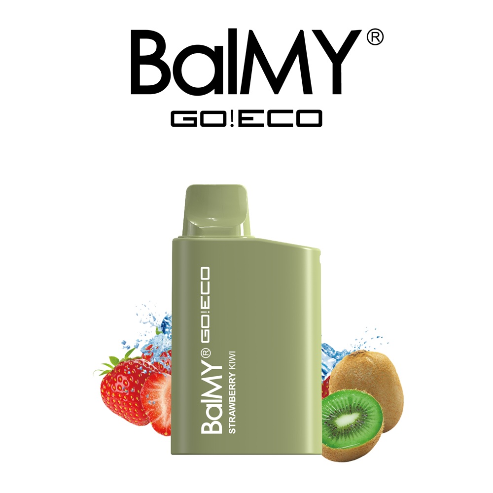 Strawberry Kiwi BalMY GO ECO Disposable 600 Puff