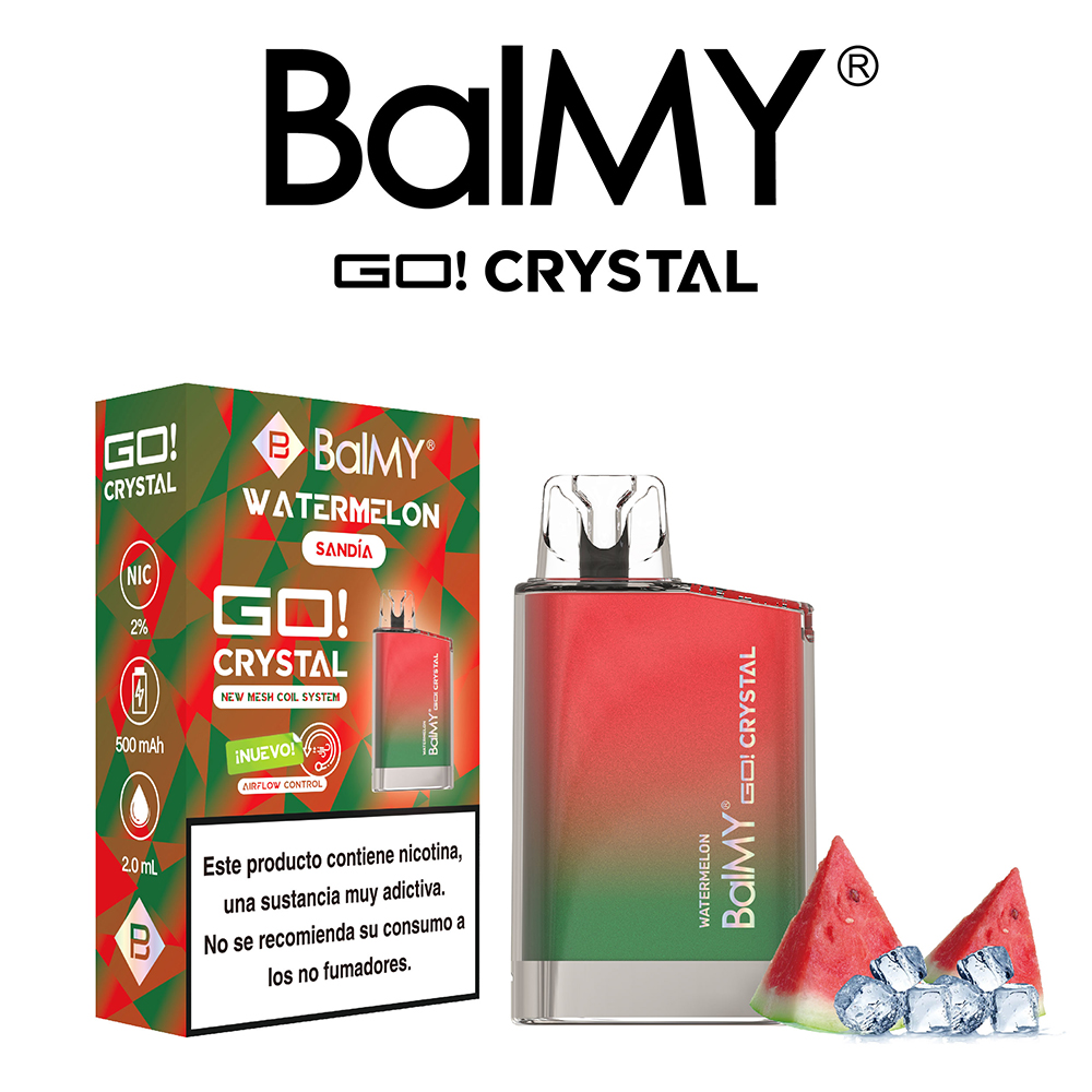 Watermelon BalMY GO Crystal Disposable 