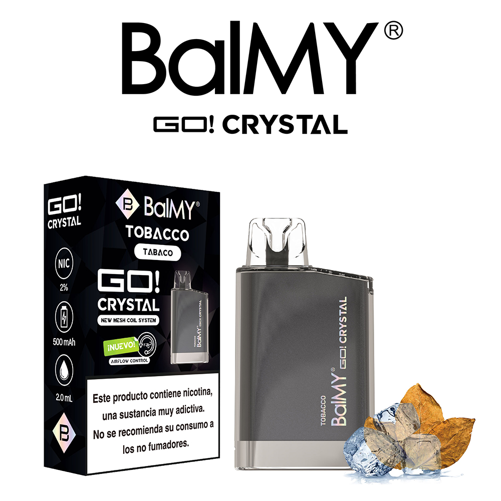 Tobacco BalMY GO Crystal Disposable