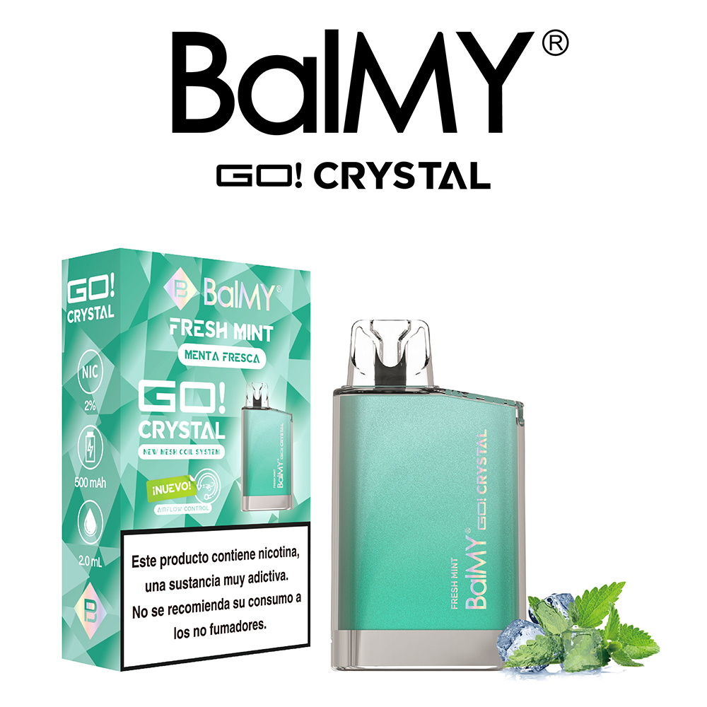 Fresh mint BalMY GO Crystal Disposable
