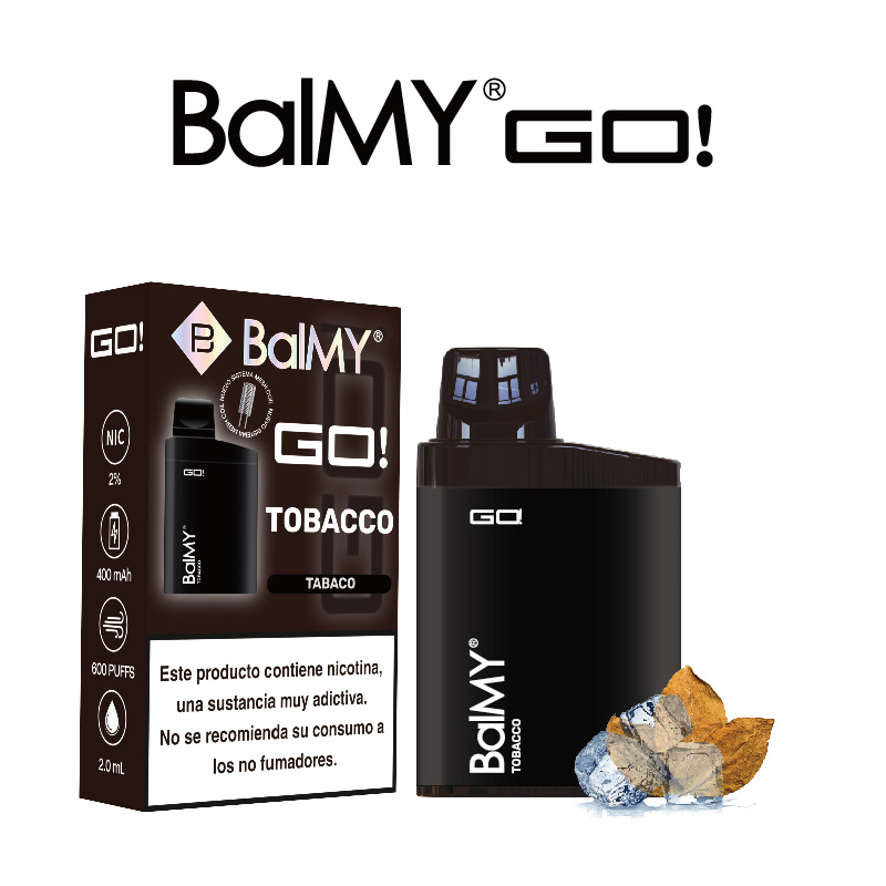 Tobacco BalMY GO Disposable 600 Puff