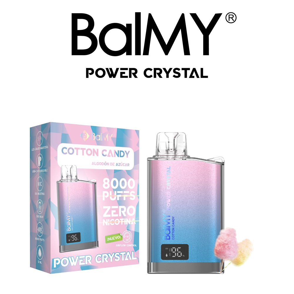 Cotton Candy BalMY POWER CRYSTAL DISPOSABLE 12K