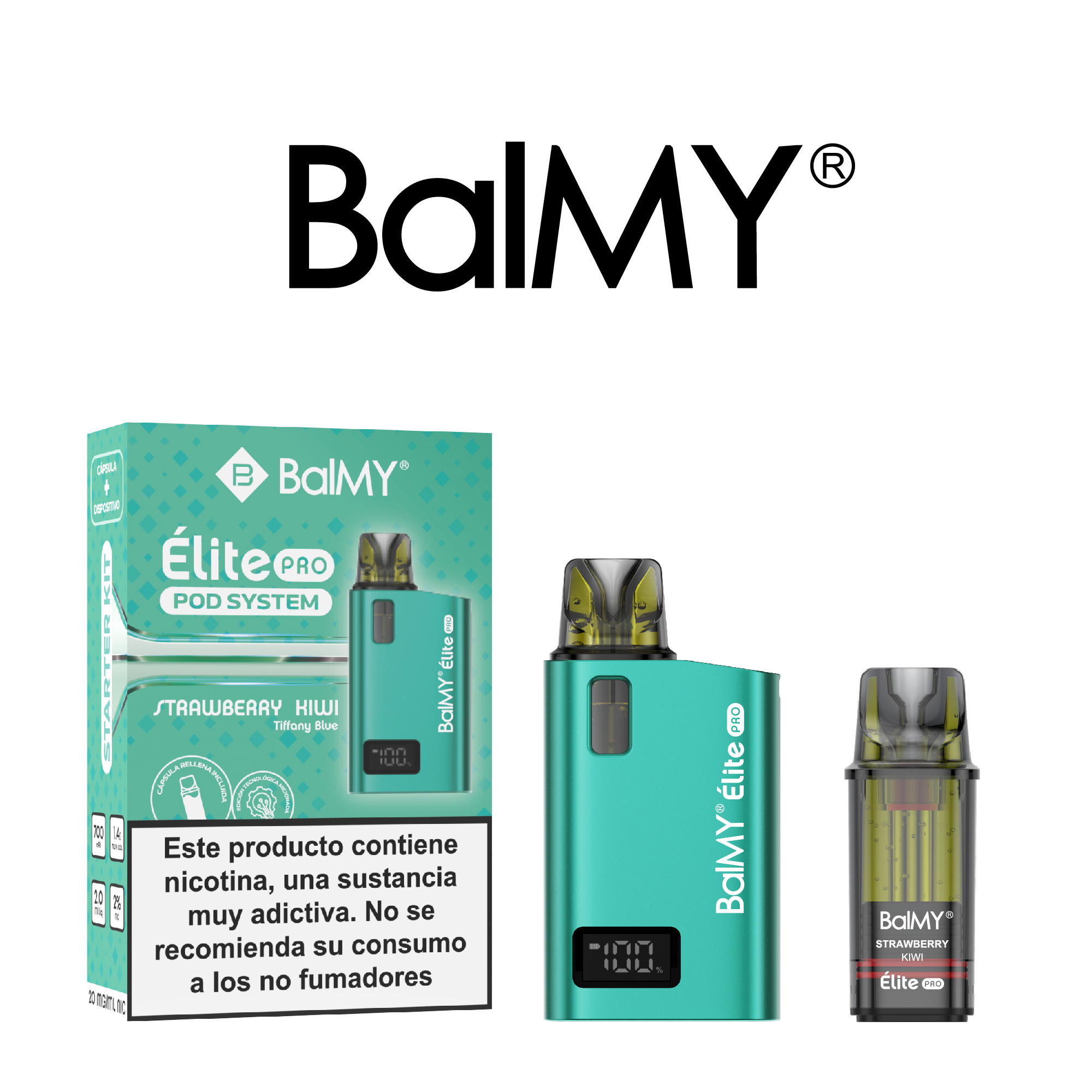 Strawberry Kiwi BalMY Elite Pro Kit 20mg