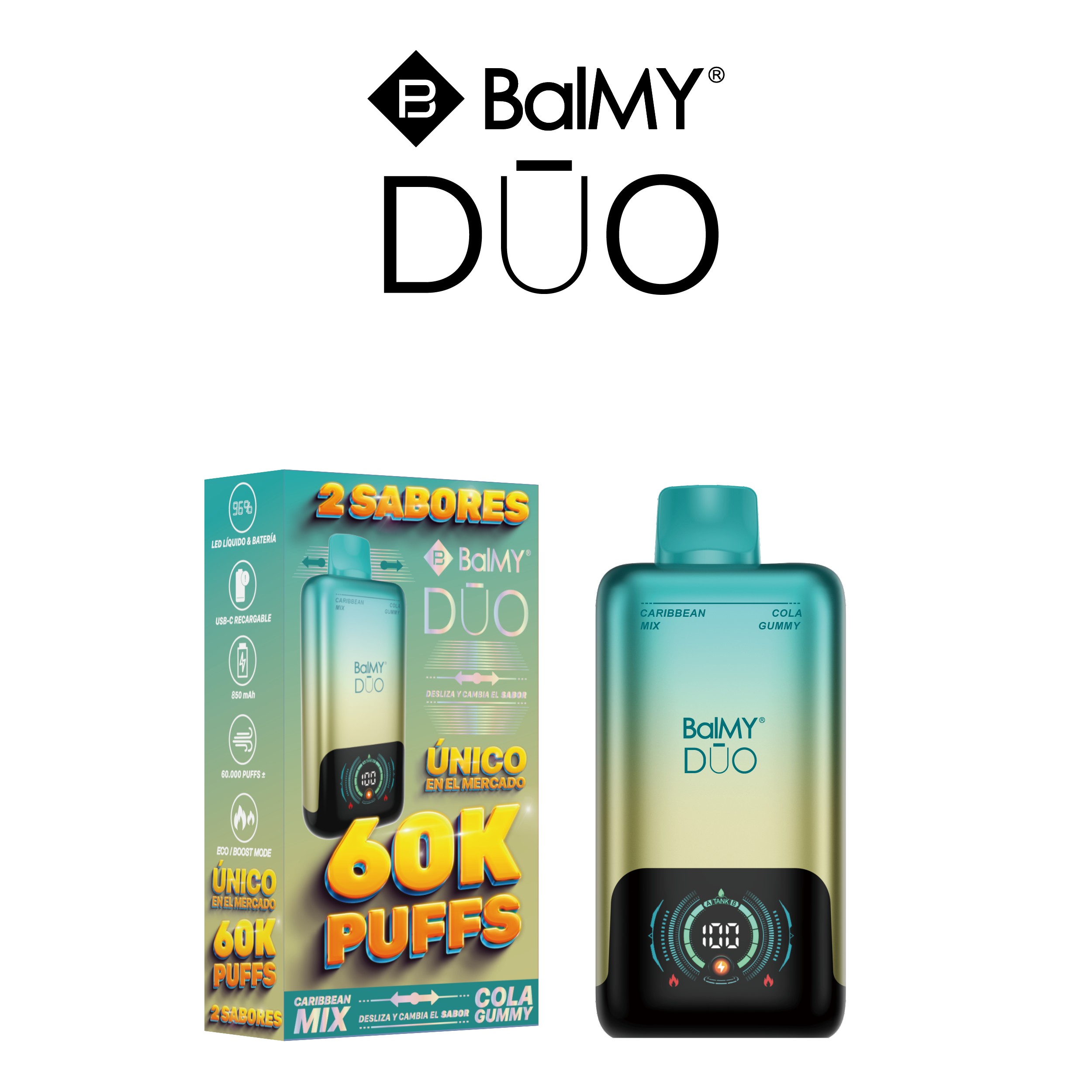 CARIBBEAN MIX -COLA GUMMY GUMMY BalMY DUO