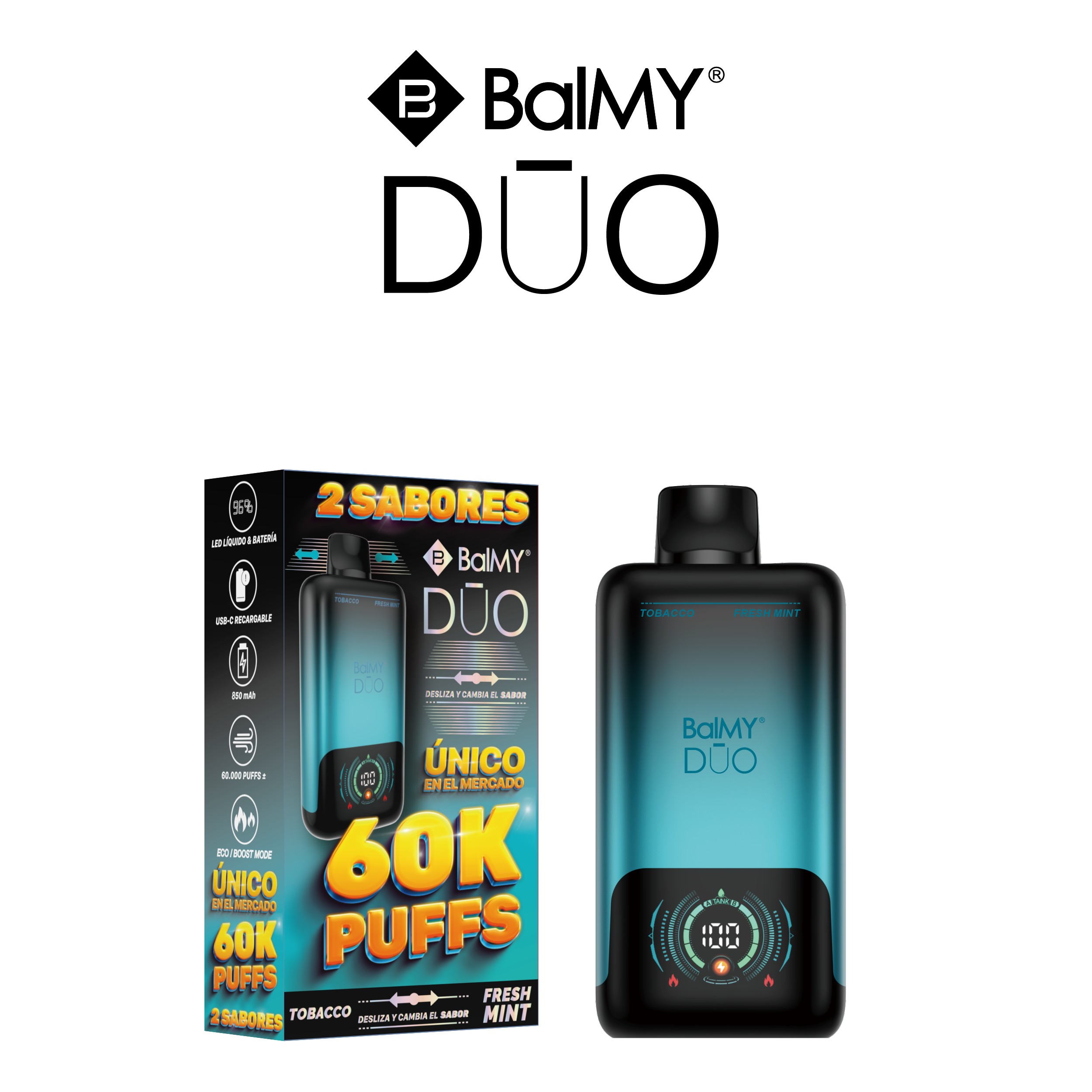 TOBACCO -FRESH MINT-BalMY DUO