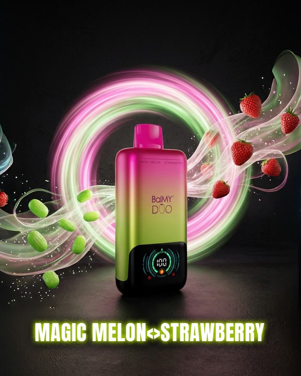 Balmy 40k Dual Flavors 40000 Puffs Disposable Vape 40K E-cigarettes Vaping