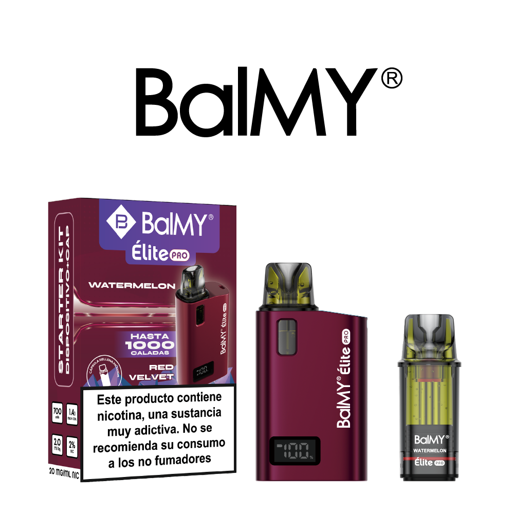 Pod System BalMY Elite Pro Kit Red Velvet -Watermelon