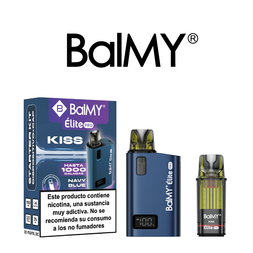 Pod System BalMY Elte Pro kit Navy Blue-Watermelon 