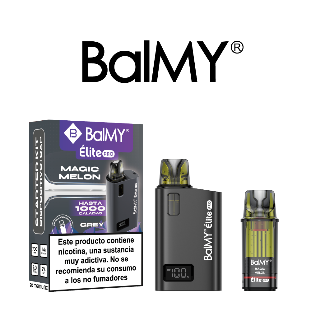 Pod System BalMY Elite Pro kit  Grey-Magic Melon 