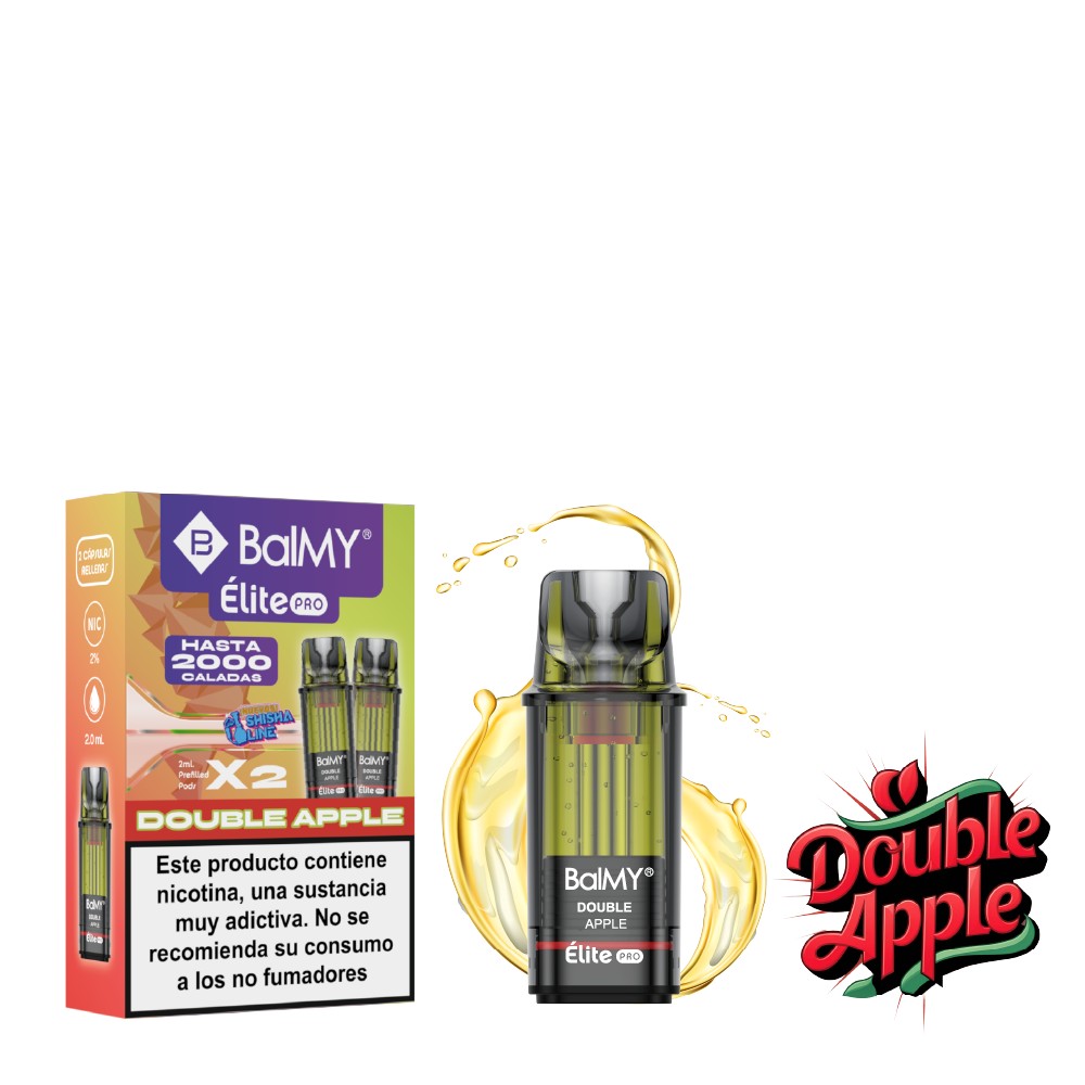 Pod System BalMY Elite Pro Pod Double Apple 20mg 