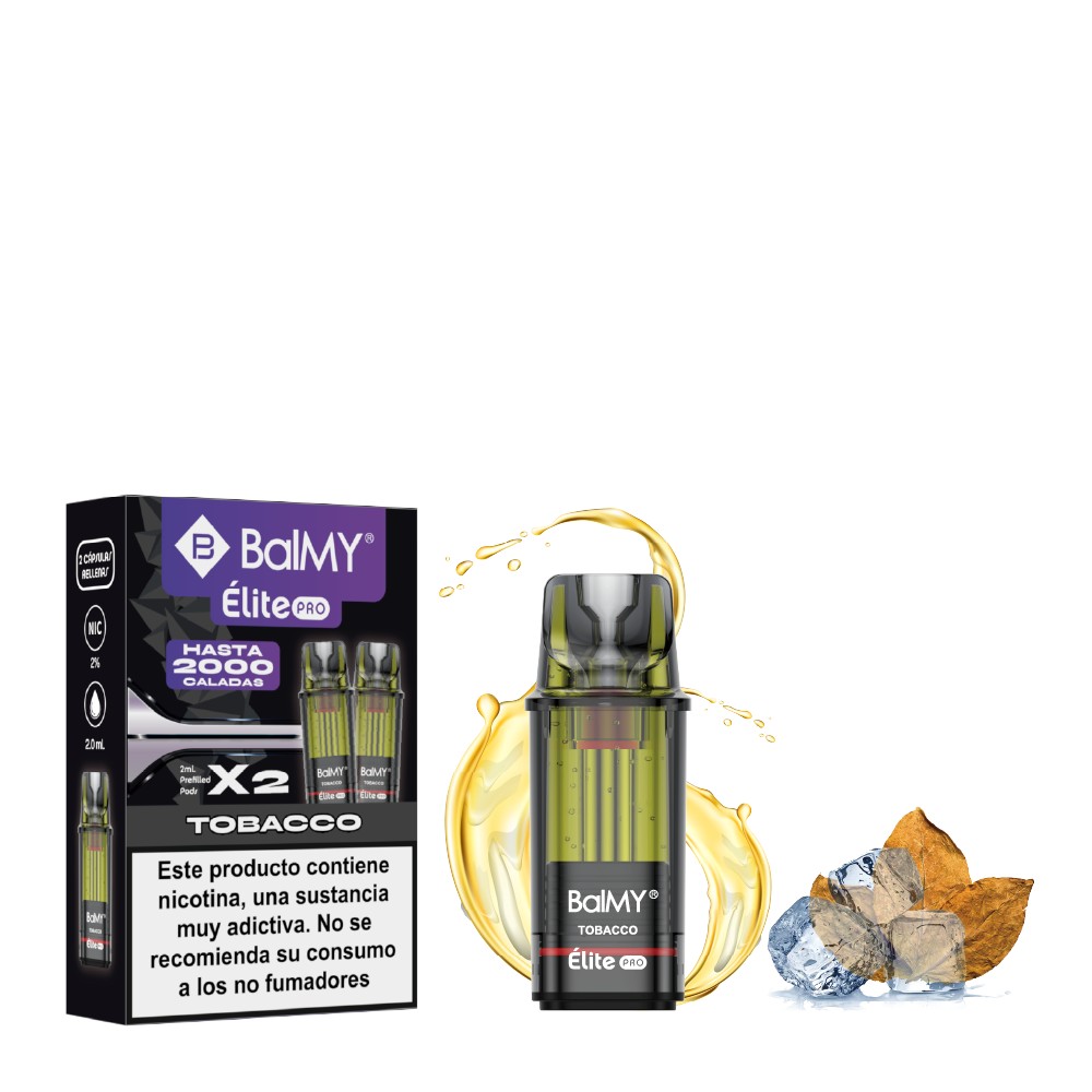 Pod System BalMY Elite Pro Pod  Tobacco20mg 