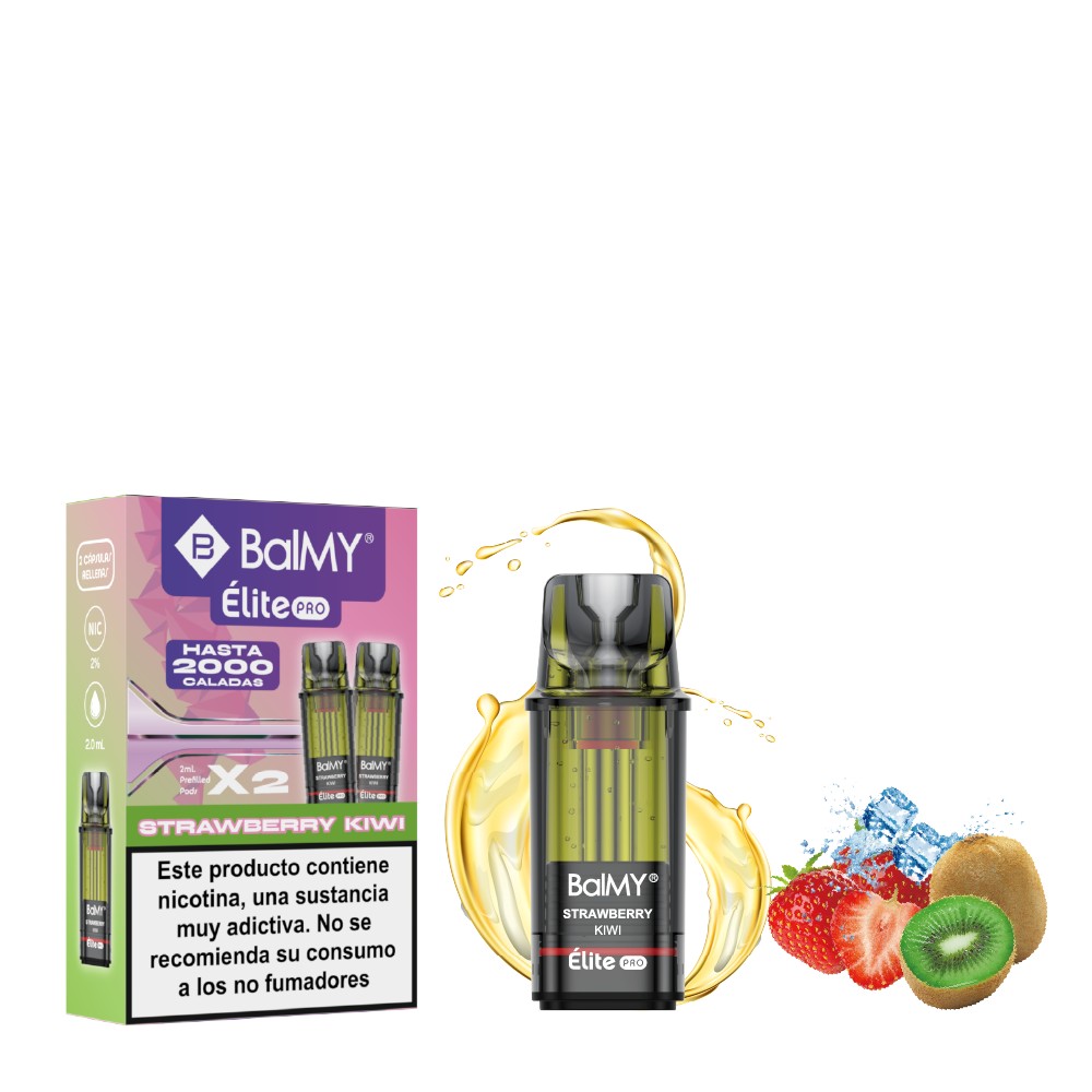 Pod System BalMY Elite Pro Pod Strawberry Kiwi  20mg