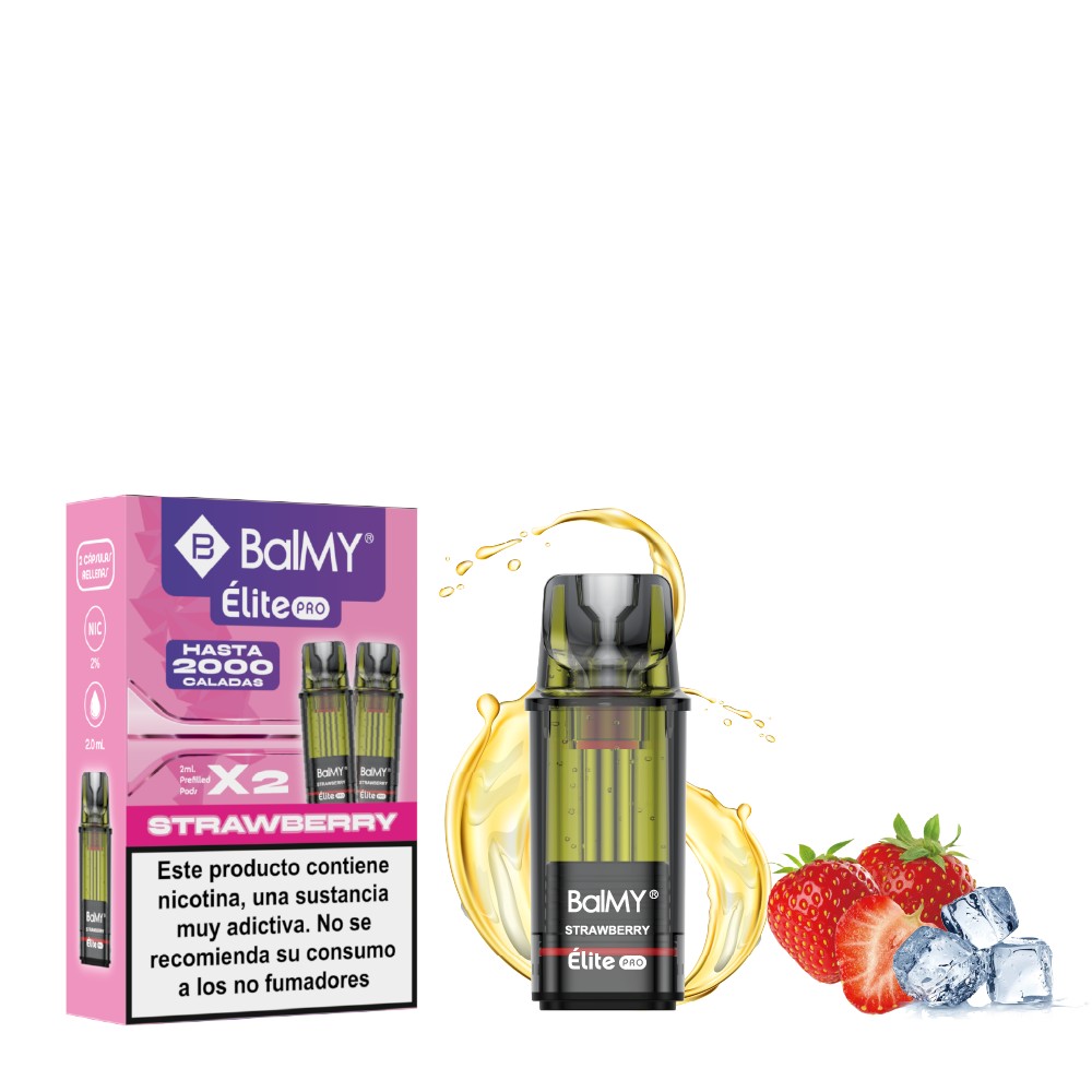 Pod System BalMY Elite Pro Pod Strawberry 20mg 