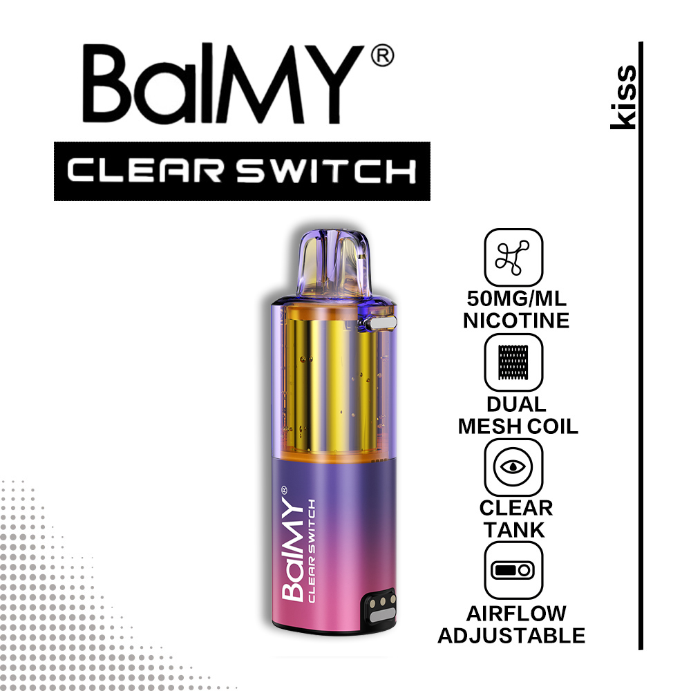 KISS BalMY Clear Switch Pod 30k Puffs Puffs 