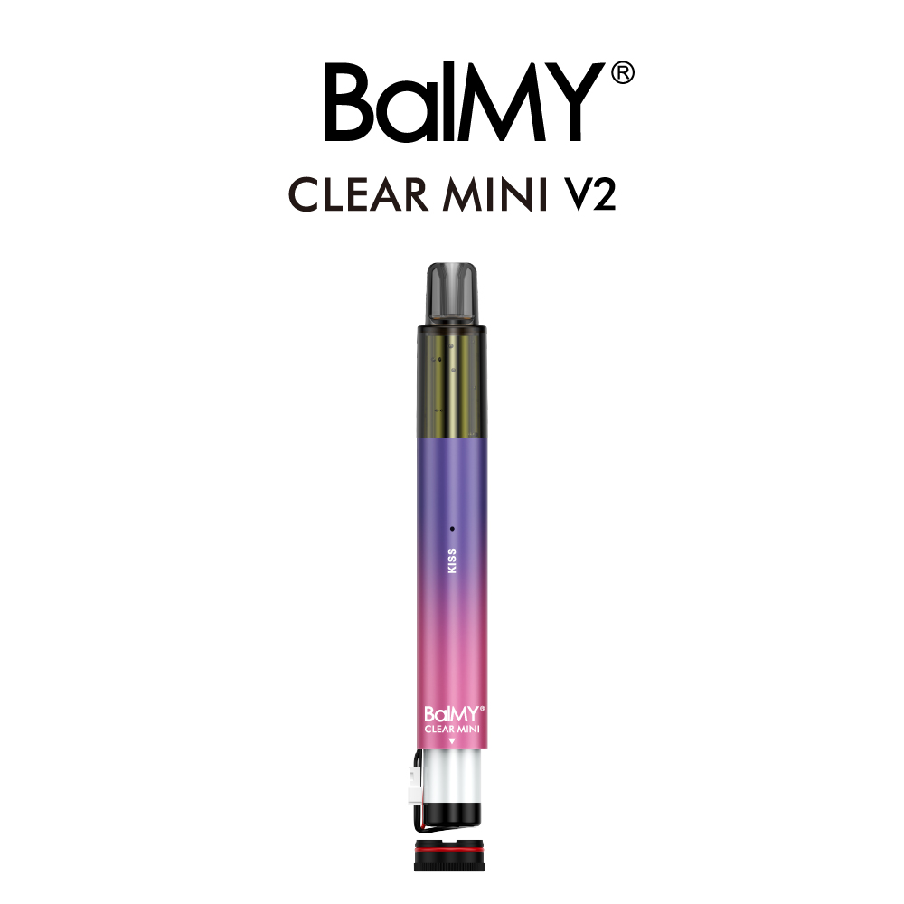 Removable Battery Disposable E-cigarette BalMY CLEAR MINI V2 -Kiss0-5%